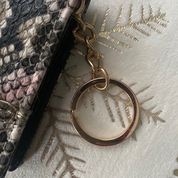 Jessica Simpson Snakeskin (Python) Wallet (Brown, Tan, Pink) & Gray Card… - Picture 10 of 15